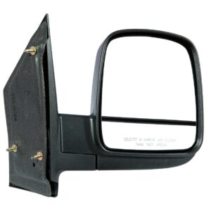 Mirror Passenger Side Gmc Savana 2003-2021 Manual Textured Dual Glass , GM1321395