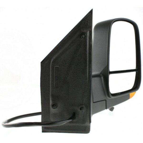 Mirror Passenger Side Gmc Savana 2008-2021 Power Heated With Signal Manual Folding Textured Dual Glass , GM1321397 - Image 4