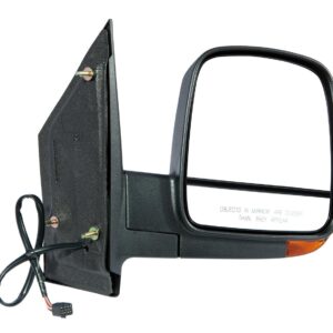 Mirror Passenger Side Gmc Savana 2008-2021 Power Heated With Signal Manual Folding Textured Dual Glass , GM1321397