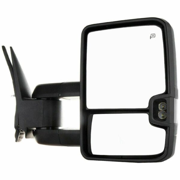 Mirror Passenger Side Chevrolet Silverado 1500 Legacy 2019 Power Manual Fold/Dual Lens/Heated With Signal Trailer Tow Type , GM1321458 - Image 2