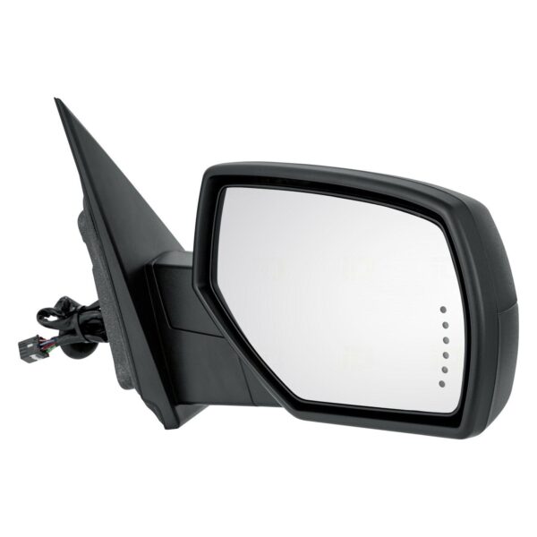 Mirror Driver Side Gmc Sierra 1500 2014-2018 Power Textured Heated Std Type With Signal/Memory/Puddle Lamp Power Fold , GM1321503 - Image 2
