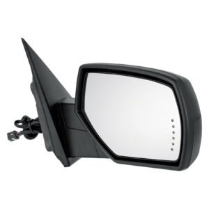 Mirror Driver Side Chevrolet Silverado 2500 2015-2019 Power Textured Heated Std Type With Signal/Memory/Puddle Lamp Power Fold , GM1321503