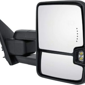 Mirror Passenger Side Gmc Denali 3500 2015-2019 Power Heated Tow Type With Side Marker/In-Glass Turn Signal/Cargo Spotlight , GM1321511