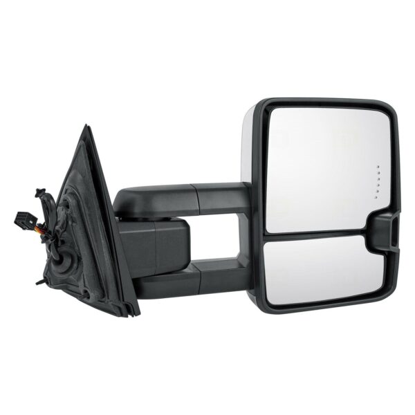 Mirror Passenger Side Gmc Denali 1500 2015-2018 Power Heated Tow Type With Memory/Side Marker/In-Glass Turn Signal/Cargo Spotlight , GM1321514 - Image 4