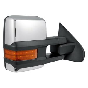 Mirror Passenger Side Chevrolet Silverado 2500 2015-2019 Power Heated With Signal/S Marker Lamp/Cargo Spotlamp/Tow , Gm1321515 - Hunt Parts