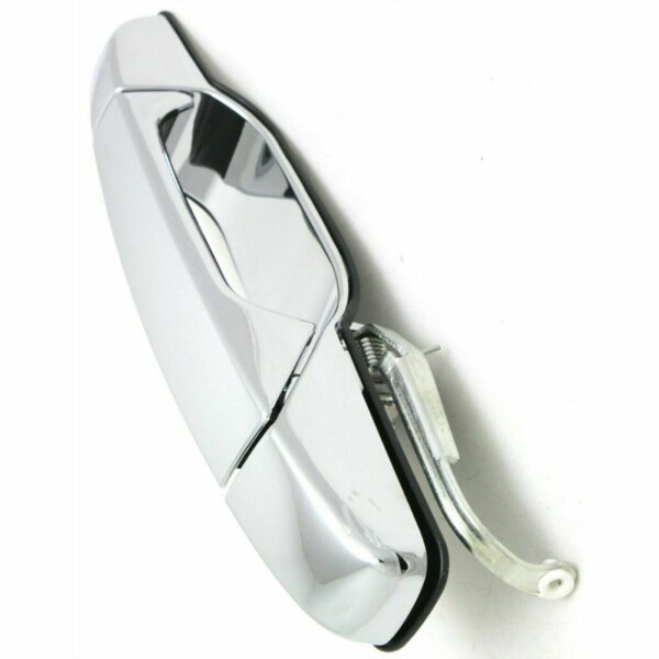 Door Handle Rear Outer Driver Side Chevrolet Silverado 2500 2007-2010 Chrome , GM1520130 - Image 3