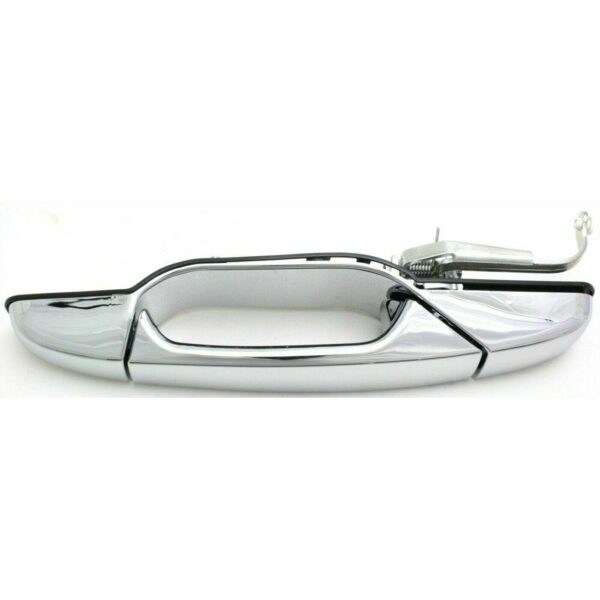 Door Handle Rear Outer Driver Side Cadillac Escalade Hybrid 2009-2013 Chrome , GM1520130 - Image 4