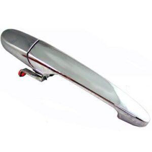 Door Handle Rear Outer Driver Side Chevrolet Impala Limited 2014-2016 Chrome , GM1520132
