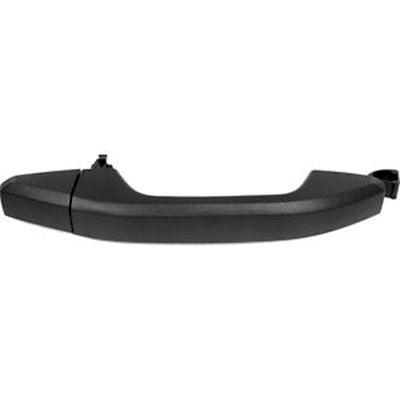 Door Handle Rear Driver Side/Passenger Side Gmc Denali 1500 2014-2018 Outer With Cover Texture Black , GM1520149