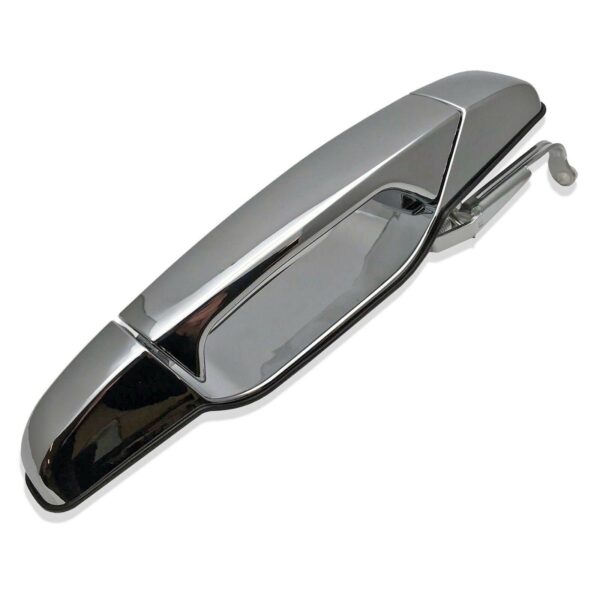 Door Handle Rear Outer Passenger Side Gmc Sierra 2500 2007-2013 Chrome , GM1521130 - Image 5