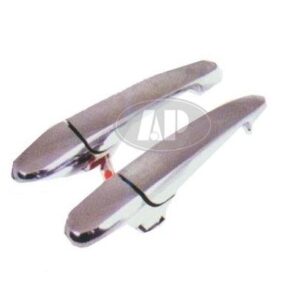 Door Handle Rear Outer Passenger Side Chevrolet Impala 2006-2013 Chrome , GM1521132