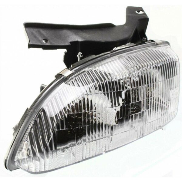 Head Lamp Driver Side Chevrolet Cavalier 1995-1999 High Quality , GM2502130 - Image 4