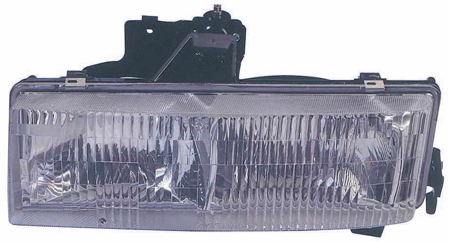 Head Lamp Driver Side Chevrolet Express 1996-2002 (Composite) High Quality , GM2502176
