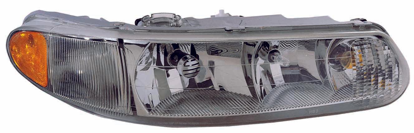Head Lamp Driver Side Buick Regal 1997-2004 With Cornering Lamp High Quality , GM2502182