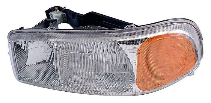 Head Lamp Driver Side Gmc Sierra 3500 1999-2006 High Quality , GM2502188