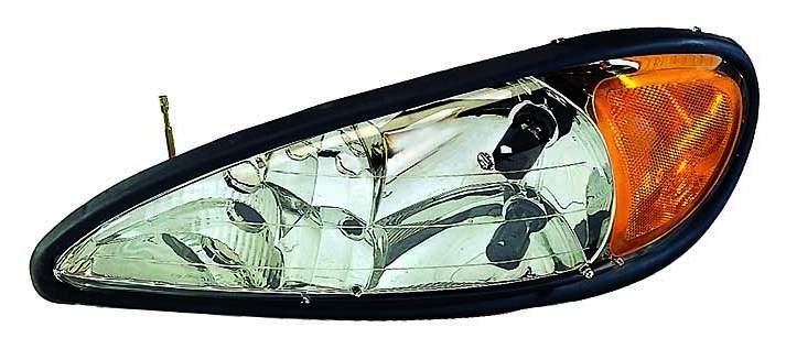 Head Lamp Driver Side Pontiac Grand Am 1999-2005 High Quality , GM2502196