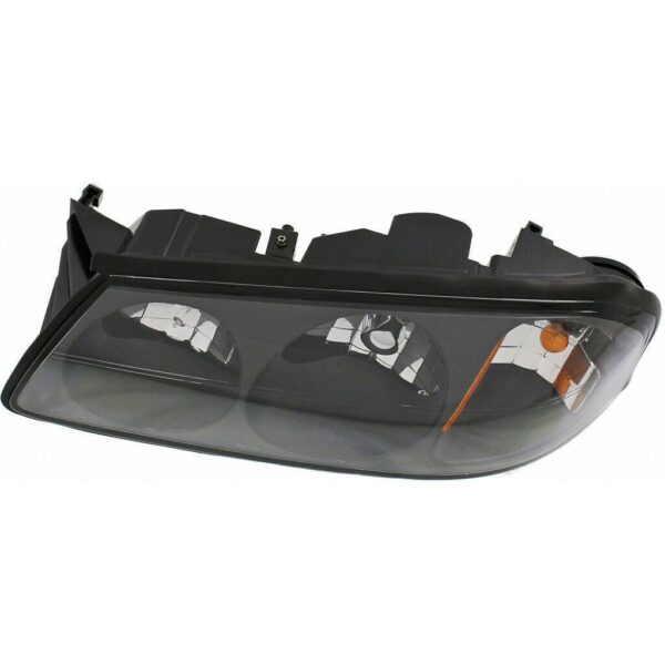 Head Lamp Driver Side Chevrolet Impala 2000-2004 Black Bezel With Center Bulb Shield 2000-Feb 5Th 2004 High Quality , GM2502201 - Image 3