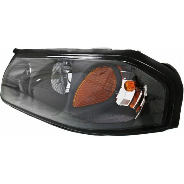 Head Lamp Driver Side Chevrolet Impala 2000-2004 Black Bezel With Center Bulb Shield 2000-Feb 5Th 2004 High Quality , GM2502201 - Image 4
