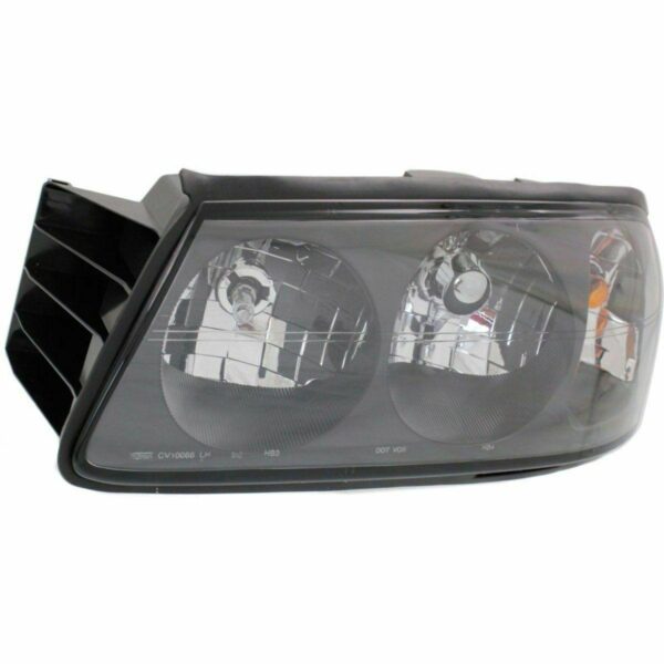 Head Lamp Driver Side Chevrolet Impala 2000-2004 Black Bezel With Center Bulb Shield 2000-Feb 5Th 2004 High Quality , GM2502201 - Image 5