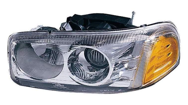 Head Lamp Driver Side Gmc Yukon Denali 2001-2006 High Quality , GM2502214