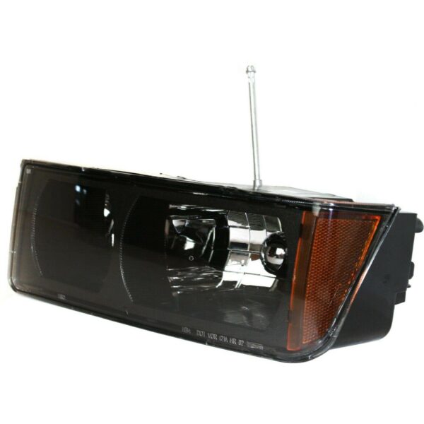Head Lamp Driver Side Chevrolet Avalanche 2002-2006 With Cladding High Quality , GM2502219 - Image 2