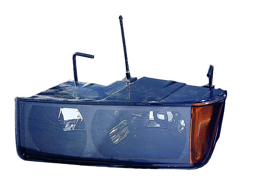 Head Lamp Driver Side Chevrolet Avalanche 2002-2006 With Cladding High Quality , GM2502219