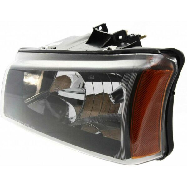 Head Lamp Driver Side Chevrolet Silverado 1500 2003-2006 With Smooth Bezel Without Cladding High Quality , GM2502224 - Image 5