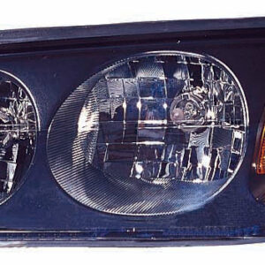 Head Lamp Driver Side Chevrolet Impala 2004-2005 Black Bezel Without Center Bulb Shield Feb 6Th 2004-05 Capa , Gm2502248C - Hunt Parts