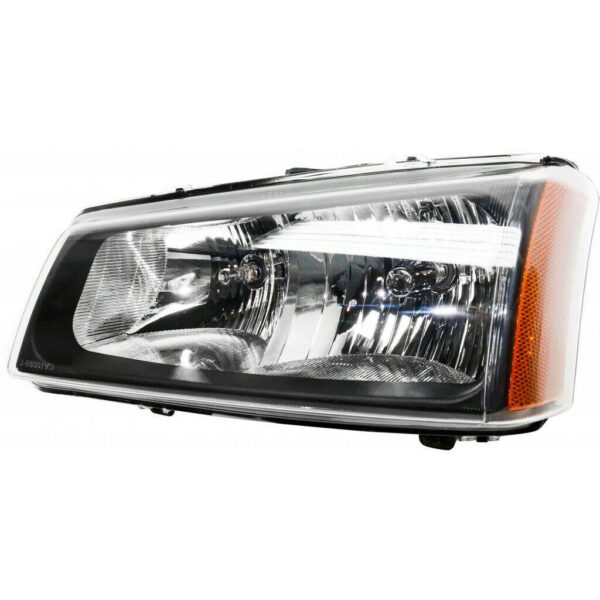 Head Lamp Driver Side Chevrolet Avalanche 2003-2006 Without Cladding High Quality , GM2502257 - Image 2