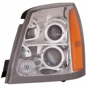 Head Lamp Driver Side Cadillac Srx 2004-2009 Halogen High Quality , GM2502287