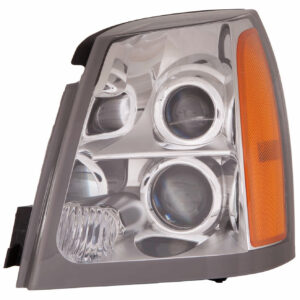Head Lamp Driver Side Cadillac Srx 2004-2009 Halogen Capa , Gm2502287C - Hunt Parts