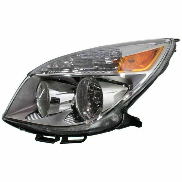 Head Lamp Driver Side Saturn Aura 2008-2009 Without High Beam Heat Shield From 38328 High Quality , GM2502292 - Image 2