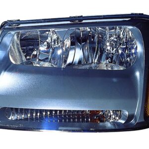 Head Lamp Driver Side Chevrolet Trailblazer 2006-2009 Lt Model High Quality , GM2502304