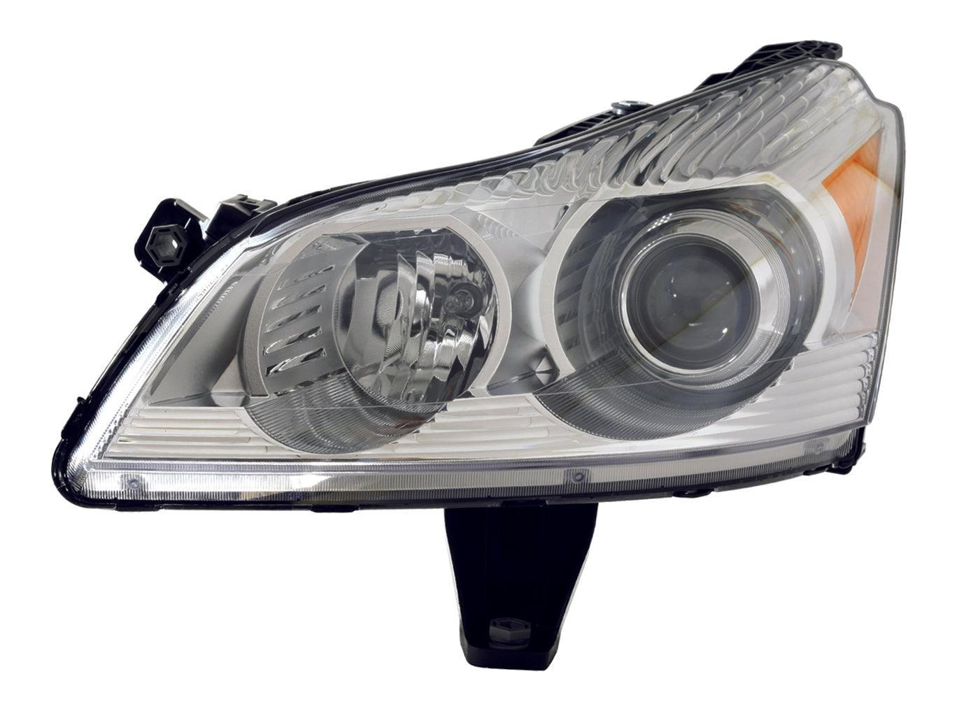 Head Lamp Driver Side Chevrolet Traverse 2009-2012 Ltz Model With Projector Bulb Type High Quality , GM2502331