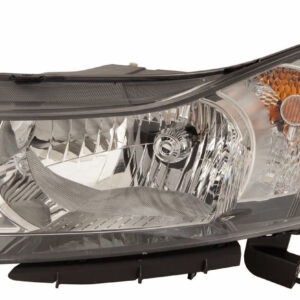 Head Lamp Driver Side Chevrolet Cruze 2012-2015 2Nd Design Clear Ring , Gm2502361V - Hunt Parts