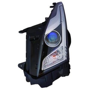 Head Lamp Driver Side Cadillac Ats 2013-2018 Without Leveling System Ats Economy Quality , GM2502384U