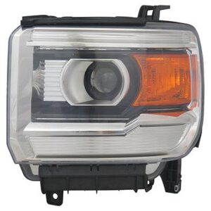 Head Lamp Driver Side Gmc Sierra 3500 2015-2017 Halogen Without Led High Quality , GM2502394