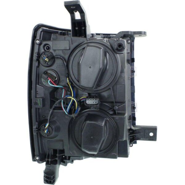 Head Lamp Driver Side Chevrolet Silverado 1500 2014-2015 Ls Model Black High Quality , GM2502395 - Image 5