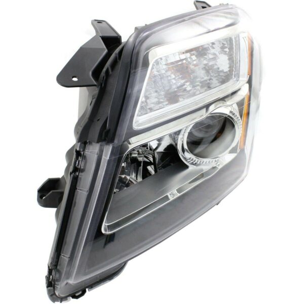 Head Lamp Driver Side Gmc Terrain 2016-2017 Halogen Denali Model Black Bezel High Quality , GM2502436 - Image 3