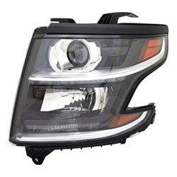 Head Lamp Driver Side Chevrolet Suburban 2018-2020 Halogen Without Logo With Rst Pkg High Quality , GM2502486