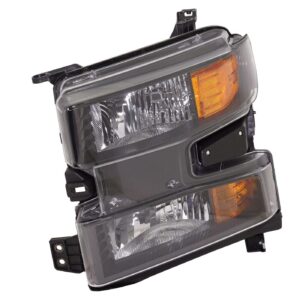2019-2021 Chevrolet Silverado 1500 Head Lamp Driver Side Halogen , GM2502491U