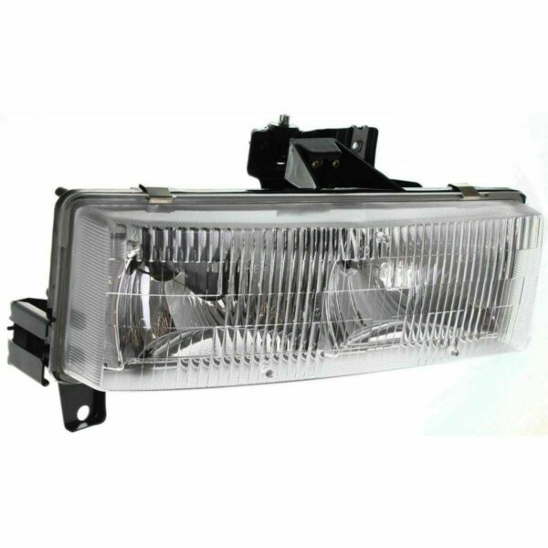 Head Lamp Passenger Side Chevrolet Express 1996-2002 Composite High Quality , GM2503176 - Image 3