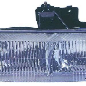 Head Lamp Passenger Side Gmc Savana 1996-2002 Composite High Quality , GM2503176