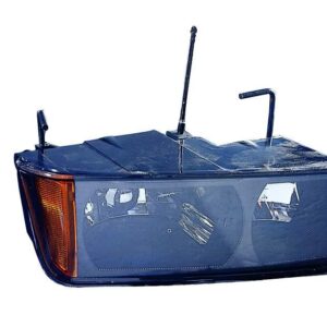 Head Lamp Passenger Side Chevrolet Avalanche 2002-2006 With Cladding High Quality , GM2503219