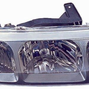 Head Lamp Passenger Side Saturn Vue 2002-2004 Black Rim High Quality , GM2503228