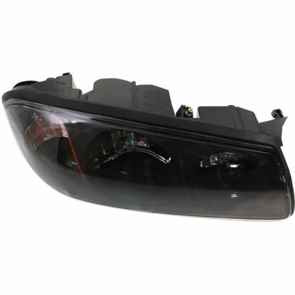 Head Lamp Passenger Side Chevrolet Impala 2004-2005 Black Bezel Without Center Bulb Shield From Feb 6Th 2004 High Quality , GM2503248 - Image 3