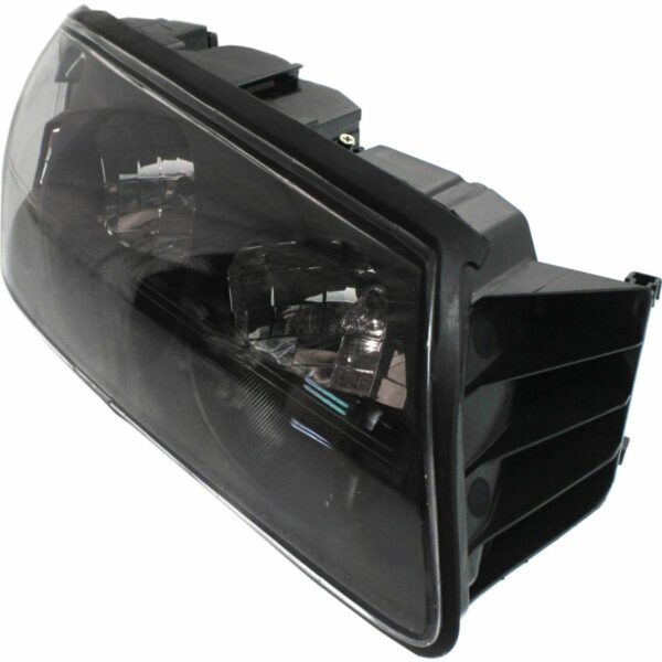 Head Lamp Passenger Side Chevrolet Impala 2004-2005 Black Bezel Without Center Bulb Shield From Feb 6Th 2004 High Quality , GM2503248 - Image 4