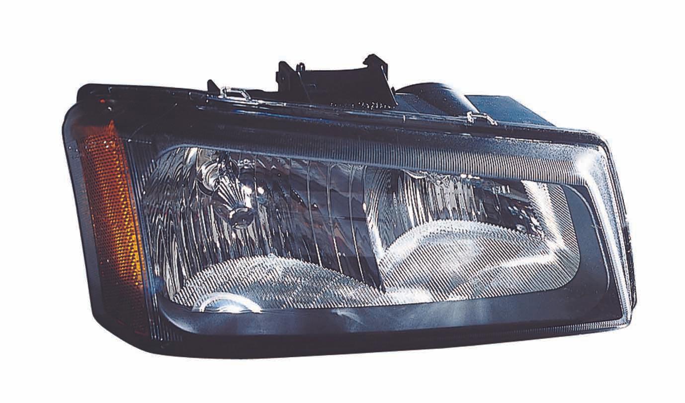 Head Lamp Passenger Side Chevrolet Silverado 3500 2003-2006 Without Cladding High Quality , GM2503257
