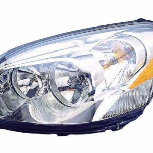 Head Lamp Passenger Side Buick Lucerne 2006-2008 Cx Mdl Without Cornering Without Fog Cx Model High Quality , GM2503276