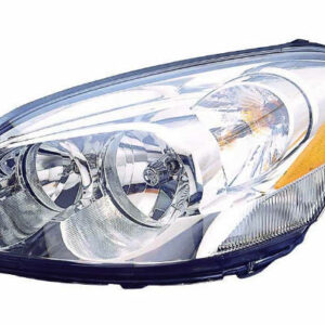 Head Lamp Passenger Side Buick Lucerne 2006-2008 Cx Mdl Without Cornering Without Fog Cx Model Capa , Gm2503276C - Hunt Parts